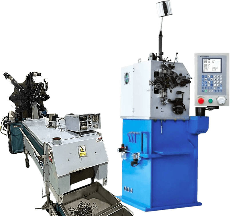 Spring coiling machine